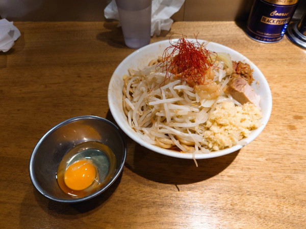 「汁なし(辛口変更)」@MEN YARD FIGHTの写真