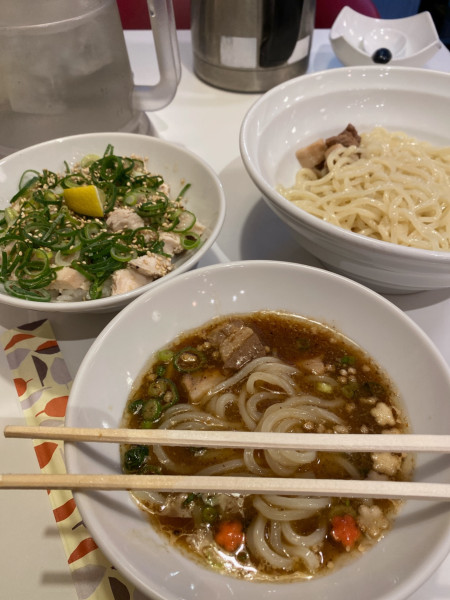 「Bセット」@らーめんと甘味処 九月堂の写真