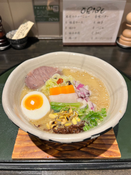 「白湯麺」@ORIBEの写真