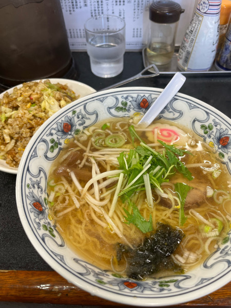 「北斗ラーメン➕チャーハン」@中華料理 北斗の写真