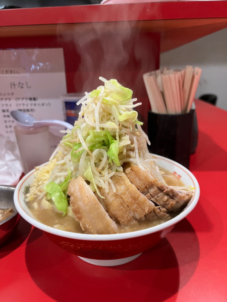 「ラーメン豚2枚(¥900)+豚2枚追加(¥240)」@ラーメン英二の写真