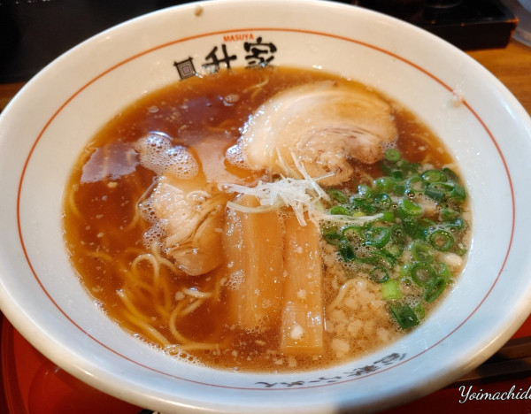 「倉敷醤油らーめん（800円）」@升家の写真