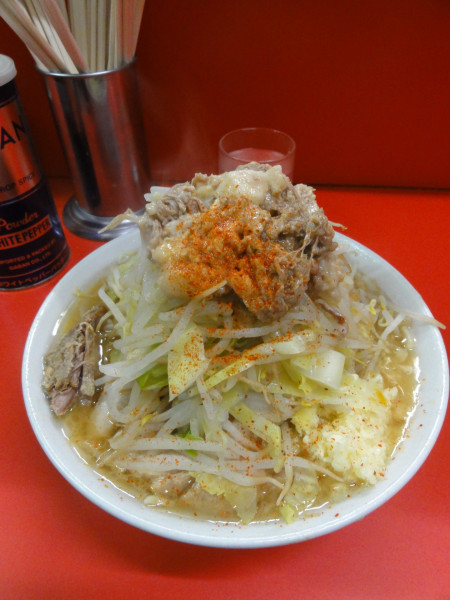 「小950円全部」@ラーメン二郎 松戸駅前店の写真