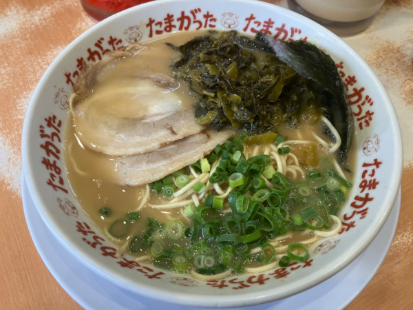 「ラーメン」@九州大分らぁめん たまがった 西口店の写真