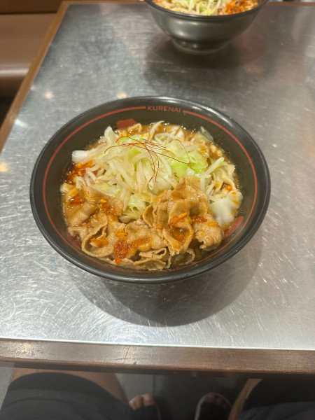「紅ラーメン」@麺創研 紅 府中の写真