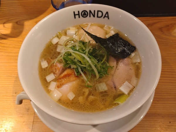 「上塩らぁめん¥1400-」@本田麺業 神田西口駅前店の写真