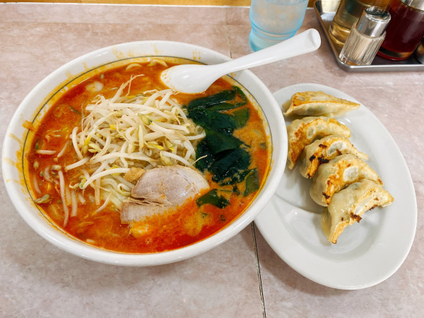 「ゴマ塩らーめん」@手打ちらーめん 金龍の写真