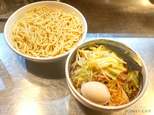 「あつ野菜（中盛り＋味玉）」@滝野川大勝軒の写真