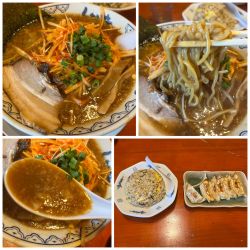 辛ネギとろみ 1060円 餃子440円 炒飯680円