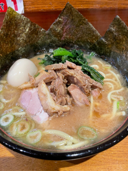 「ラーメン中盛」@横浜家系ラーメン 大将家の写真