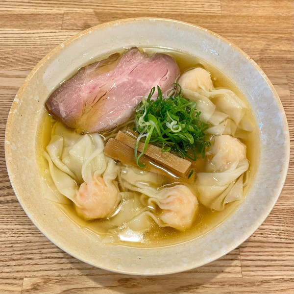 「海老ワンタン麺(白)＋大盛」@DURAMENTEIの写真