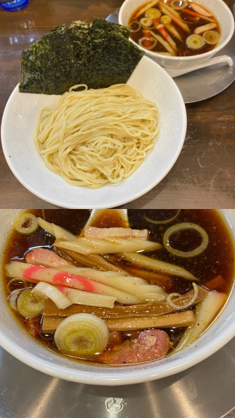 「つけ麺¥900&のり¥100」@自家製麺 うるちの写真