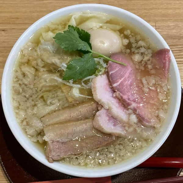 「背脂特製そば ¥1,200」@手打ち正麺 Hachimitsuの写真