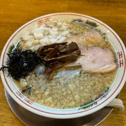 背脂煮干し中華そば