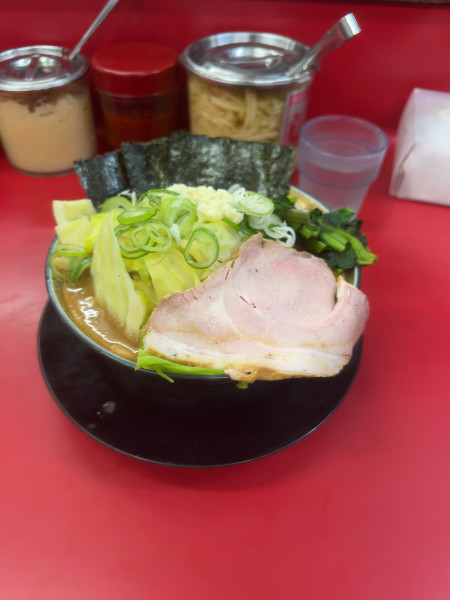 「チャーシューメン 野菜ミックス」@家系ラーメン 王道 いしいの写真