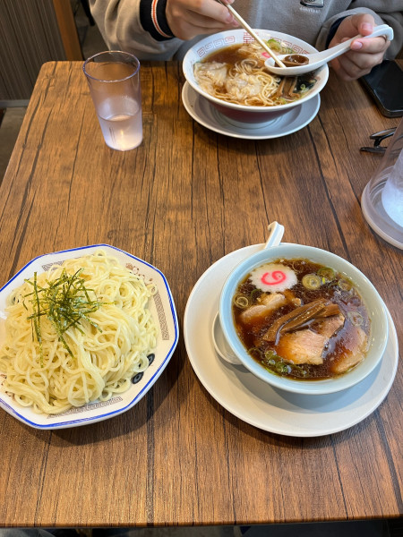 「チャーシューつけ麺」@マルフル食堂 市役所通り店の写真