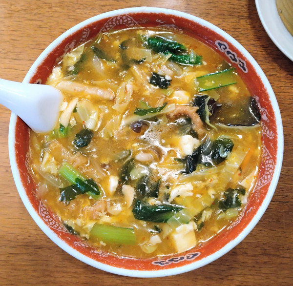 「スワラータンメン【限定】＋シュウマイ」@栄華軒の写真