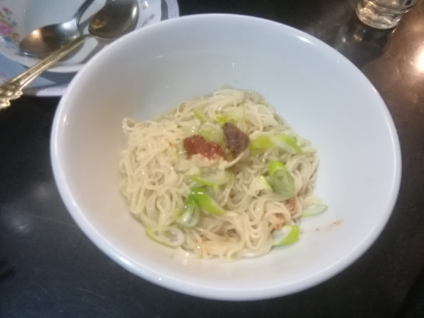 「最強光麺(300円)」@13湯麺の写真