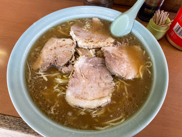 「ネギチャーシューメン　中盛　1200」@ラーメンショップ 大杉店の写真