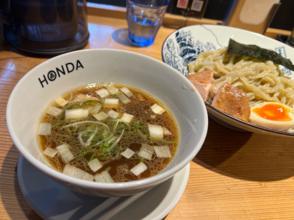 「つけ麺醤油　上」@本田麺業 神田西口駅前店の写真