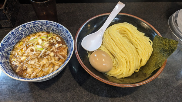 「味玉つけ麺」@麺心 國もとの写真