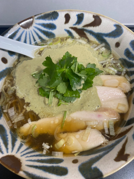 「【限定】牡蠣blanche　１３００円」@自家製麺SHINの写真