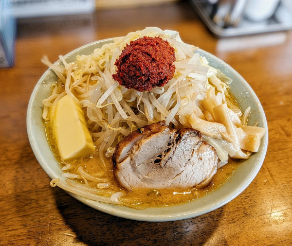 「白味噌󠄀バターらーめん」@めんりゅうの写真