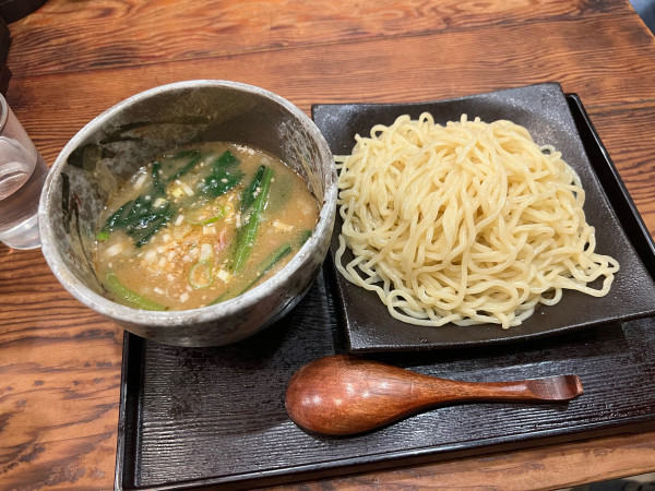 「ごま醤油つけ麺」@我楽酒家 丸長の写真