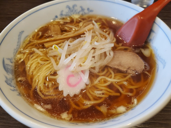 「ラーメン・餃子セット」@中華屋 麗紅の写真