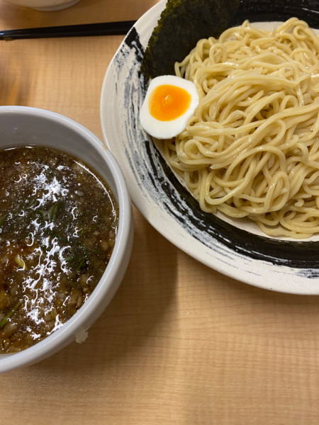 「煮干しつけ麺＋大盛り」@八王子らーめん つけ麺専門店 びんびん亭 ユーロード店の写真