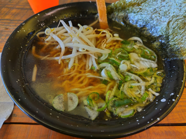 「【限定】どうずら限定　焼きあごラーメン　※クーポンで５００円」@ピノピノの写真