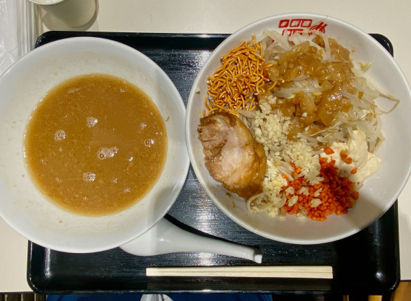 「【限定】元祖つけ麺:1,500円」@#新宿地下ラーメンの写真