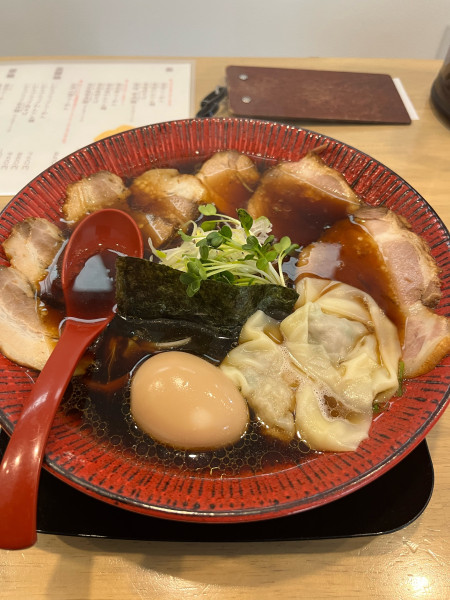 「壱虎麺　黒醤油」@麺や 壱虎の写真