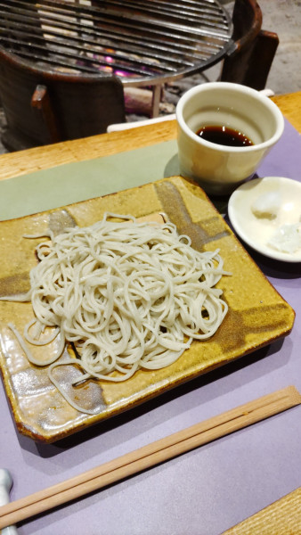 「手打ちそば」@九つ井 本店の写真