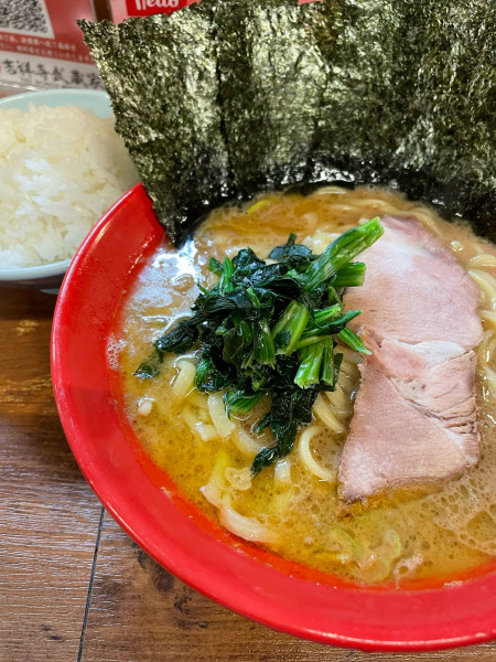 「ラーメン ライス」@吉祥寺 武蔵家の写真