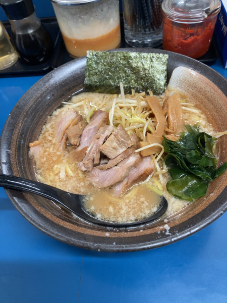 「ネギチャーシューメン　1100円」@ラーメンショップ横綱の写真