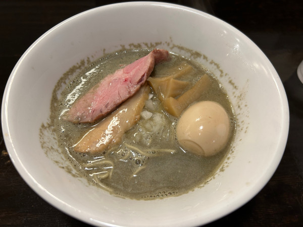 「煮干しそば　味玉」@ラーメン屋 ステイゴールドの写真