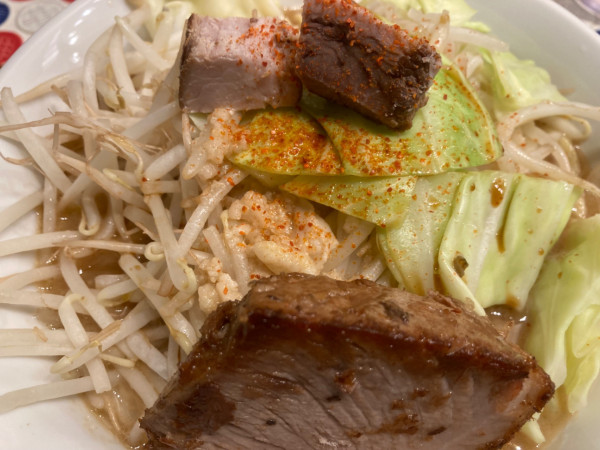 「豚骨煮干し(250g)」@中華そば にぼが屋の写真