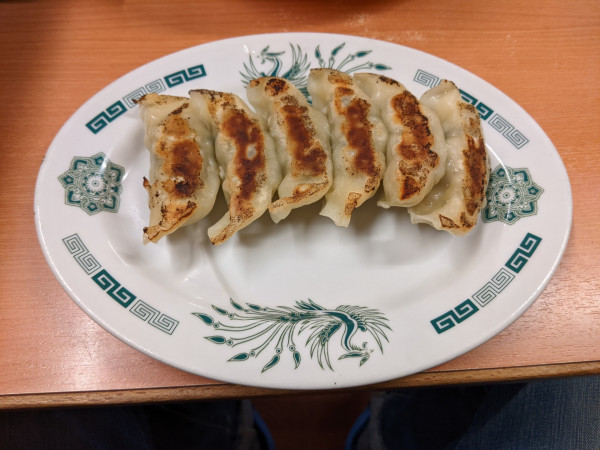 「野菜たっぷりタンメン＋餃子：830円」@日高屋 六本木店の写真