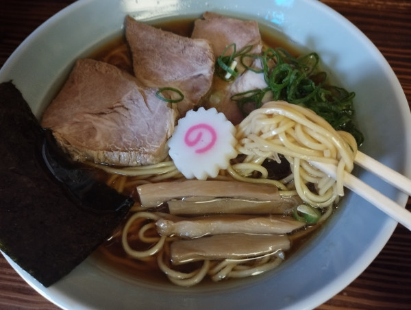 「チャーシューメン3枚(700)」@ヤッつけ亭の写真