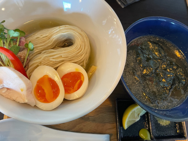 「昆布水つけ麺1150円」@トモシビの写真