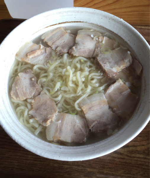 「チャーシュー麺」@奥裏磐梯らぁめんやの写真