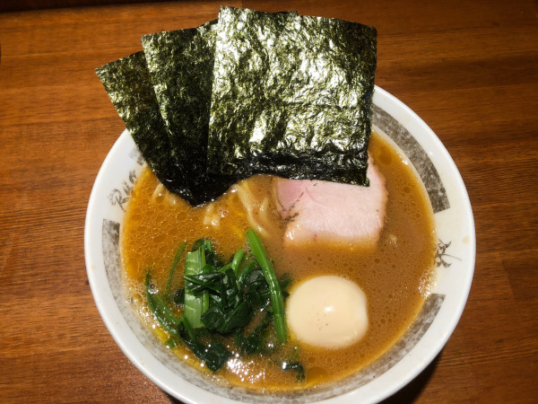 「ラーメン(並)味玉」@麺家 龍～Ryo～の写真