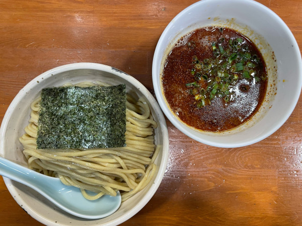 「つけそば中盛、辛化」@麺匠 ヒムロクの写真