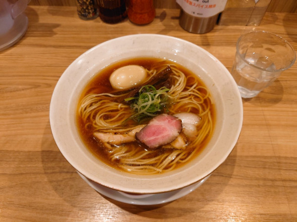 「味玉醤油」@麺処 ほん田 秋葉原本店の写真