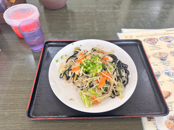 「いかすみ焼きそば」@うみちか食堂の写真
