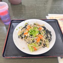 いかすみ焼きそば