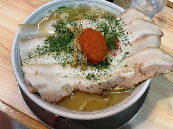 「赤湯辛味噌チャーシュー麺」@龍上海 新横浜ラーメン博物館店の写真
