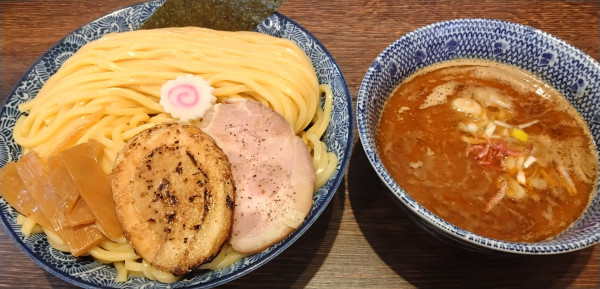 「(土日限定)濃厚えびつけめん(大盛)」@麺処はなぶさの写真