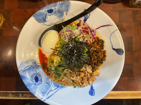 「汁なしタンタン麺」@龍の子 所沢店の写真